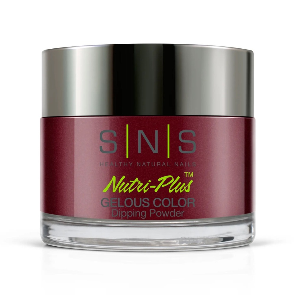 SNS powder dip - red Kiss at Midnight